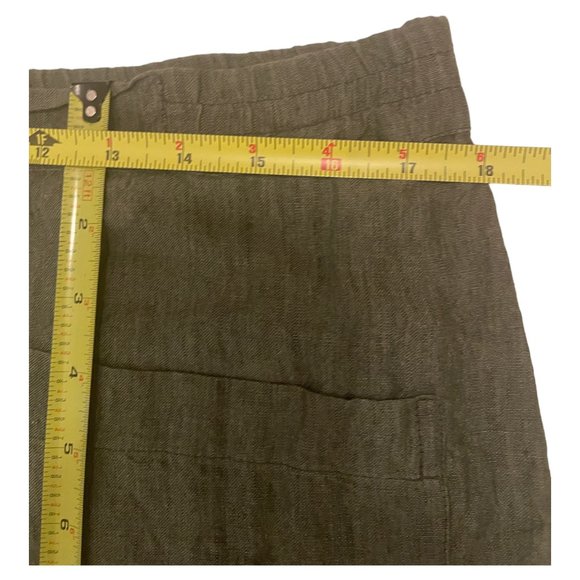 Eskandar Neiman Marcus Long Maxi Skirt Front Pockets Made in England Size 1 - Picture 6 of 9